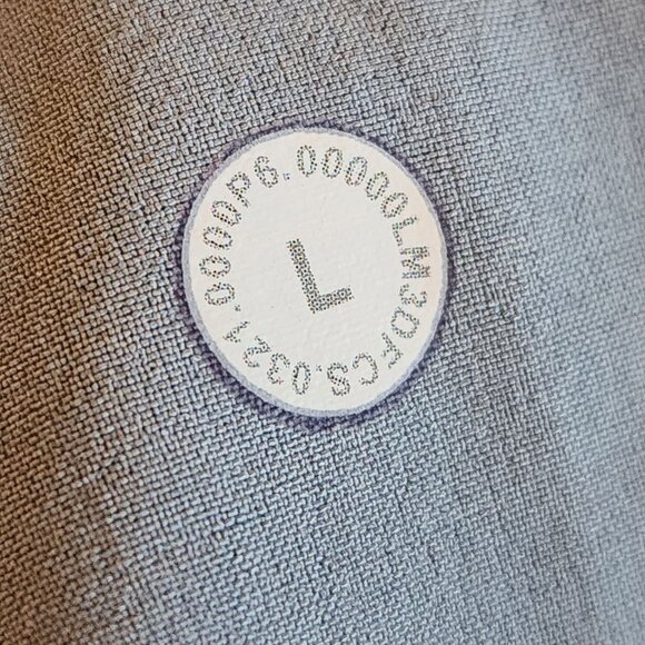 Lululemon Sweatshirt Men's Blue Large French Terry Oversized Hoodie Pocket - Picture 10 of 10